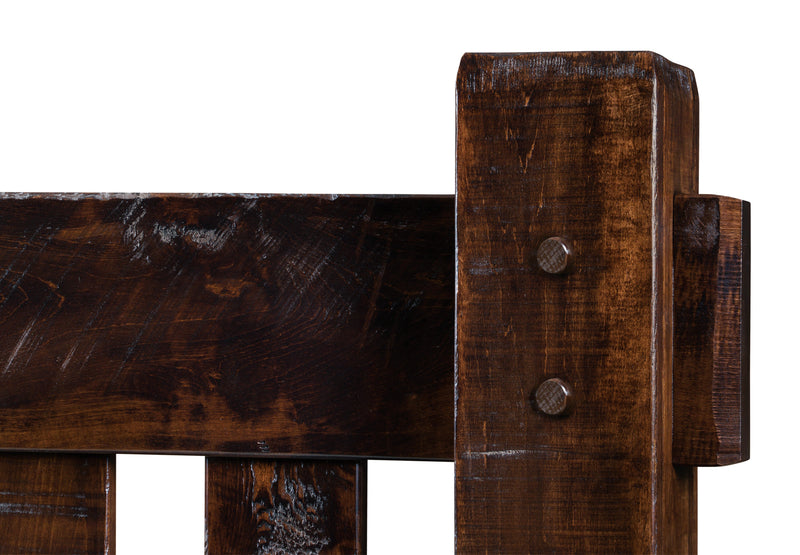 Short Houston Rustic Bed