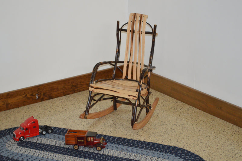 Rustic Hickory Child Rocker