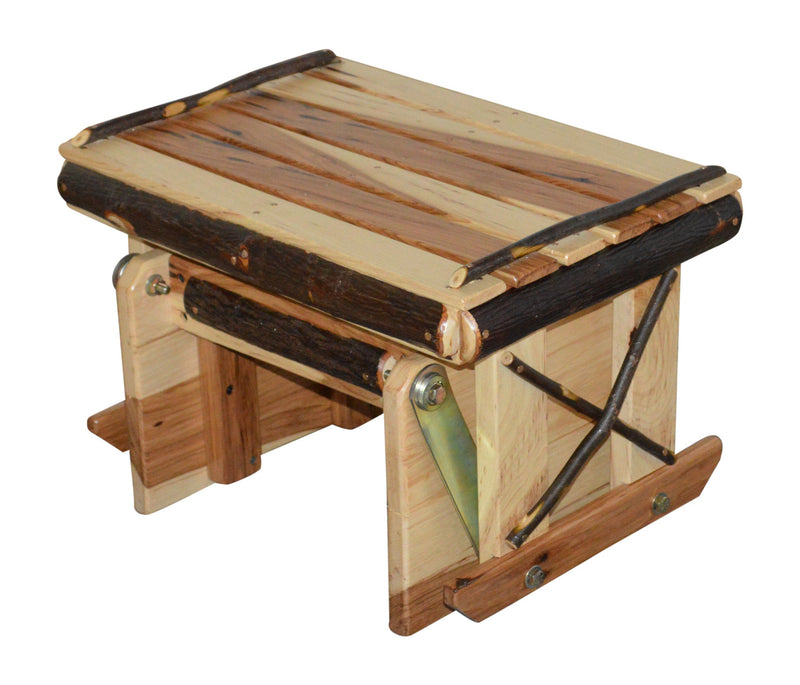 Hickory Gliding Ottoman