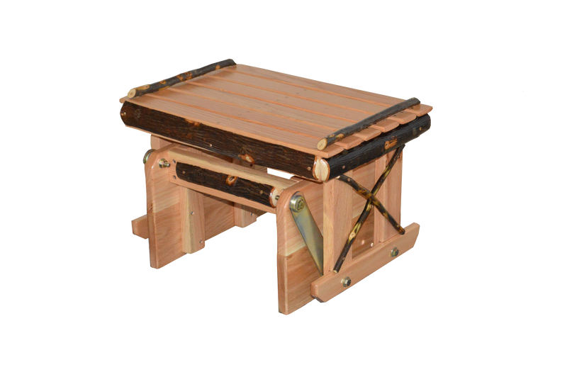 Hickory Gliding Ottoman