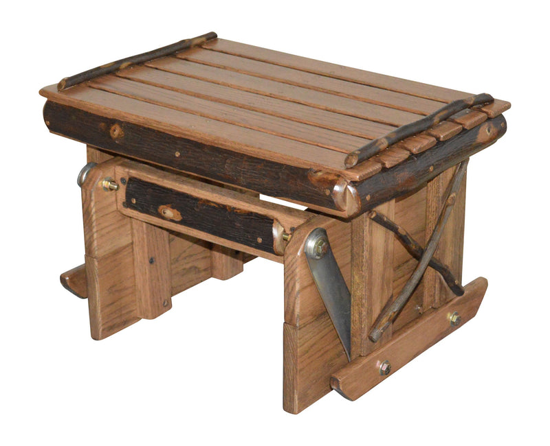 Hickory Gliding Ottoman