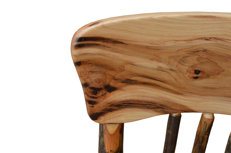 Hickory Panel Back Dining Chair w/ Arms