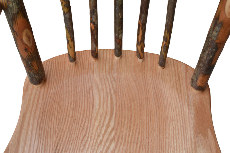 Hickory Panel Back Dining Chair w/ Arms