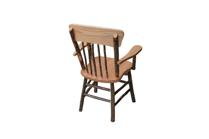 Hickory Panel Back Dining Chair w/ Arms