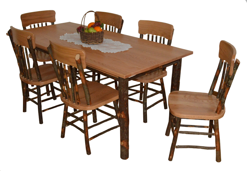 6' Hickory Farm Table