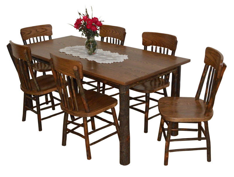 6' Hickory Farm Table