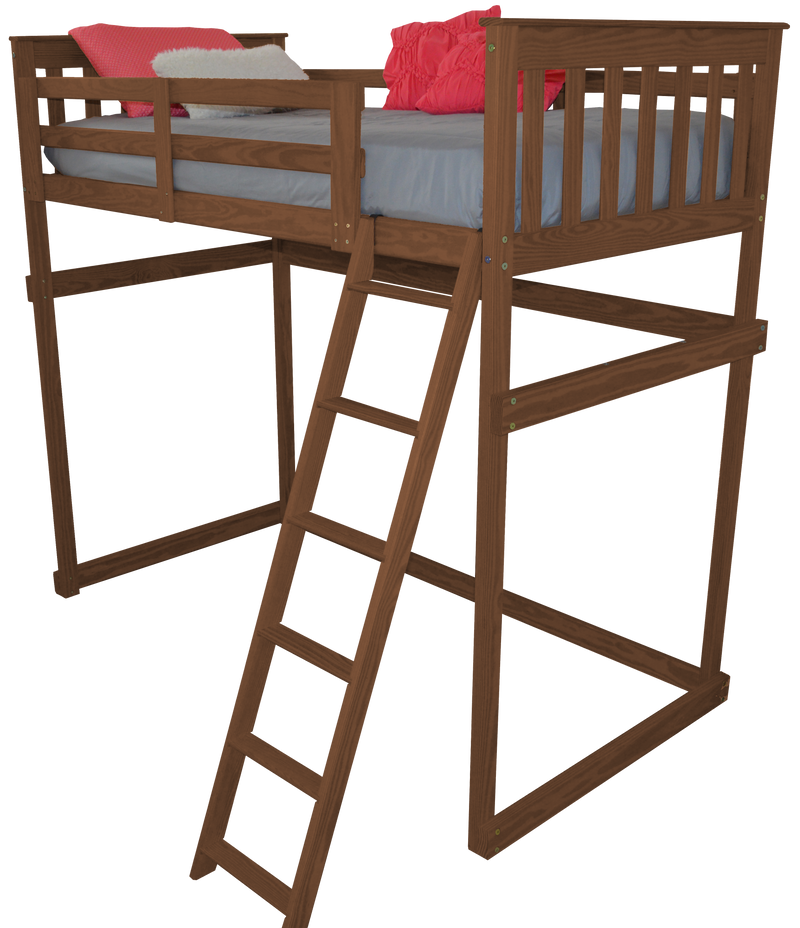 Mission Loft Bed w Side Ladder