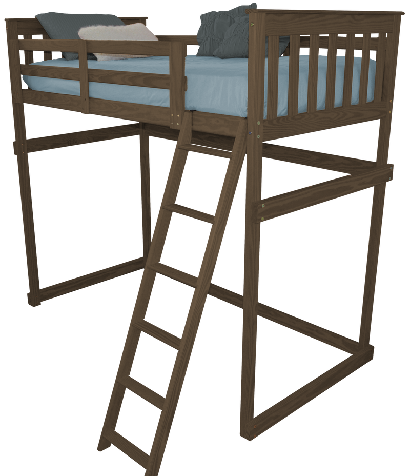 Mission Loft Bed w Side Ladder