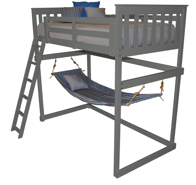 Mission Loft Bed w Side Ladder