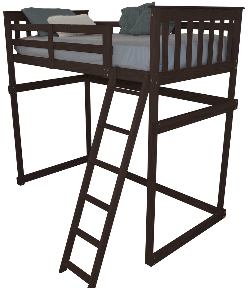 Mission Loft Bed w Side Ladder