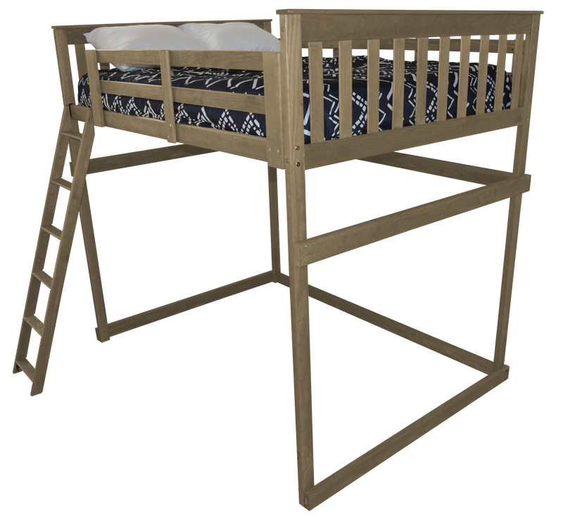 Mission Loft Bed w Side Ladder