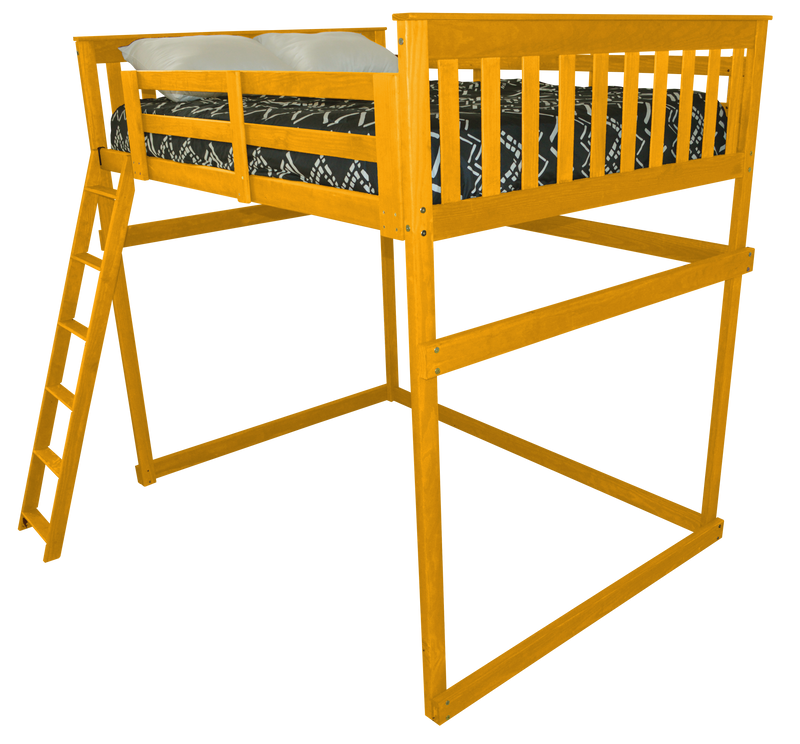 Mission Loft Bed w Side Ladder