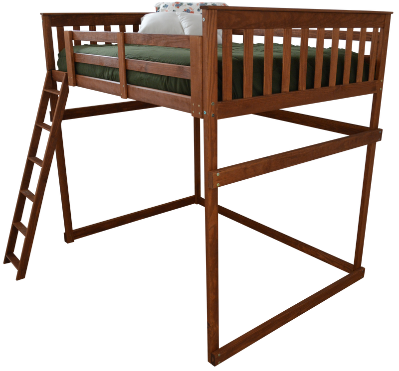 Mission Loft Bed w Side Ladder