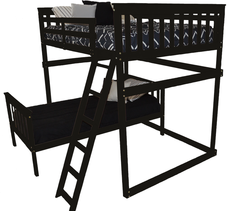 Mission Loft Bed w Side Ladder