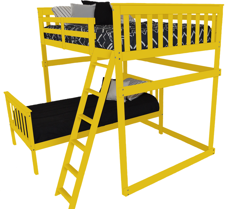 Mission Loft Bed w Side Ladder