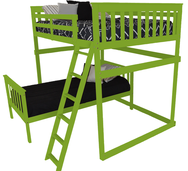 Mission Loft Bed w Side Ladder