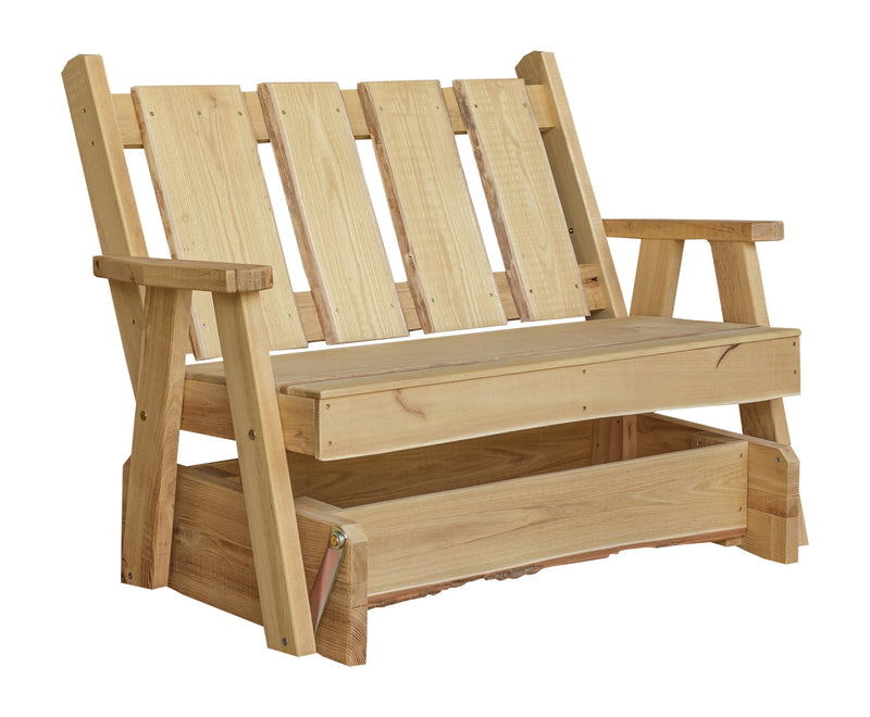 4' Timberland Glider Bench