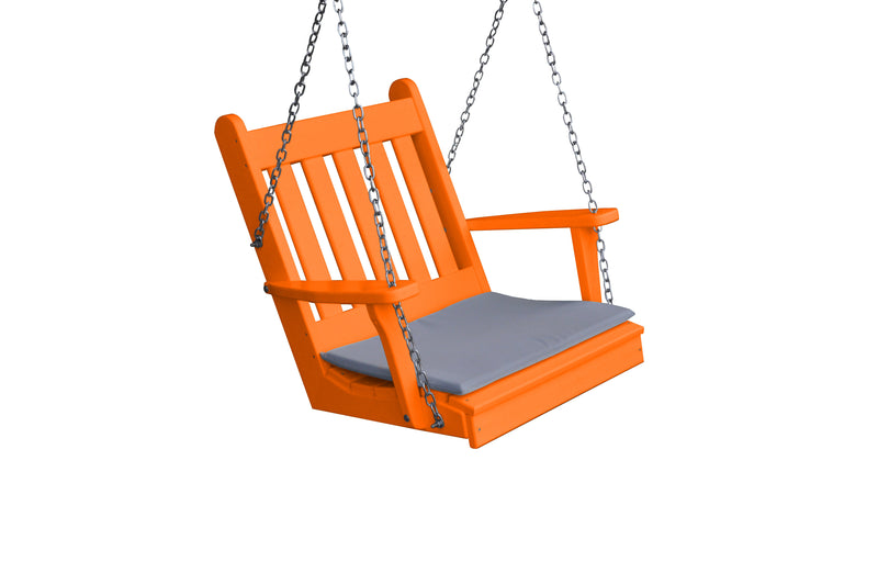 Poly Traditional English Chair Swing