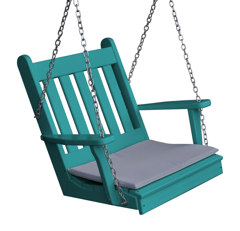 Poly Traditional English Chair Swing
