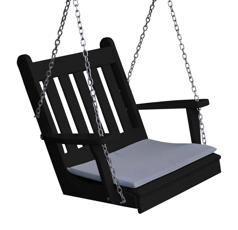 Poly Traditional English Chair Swing