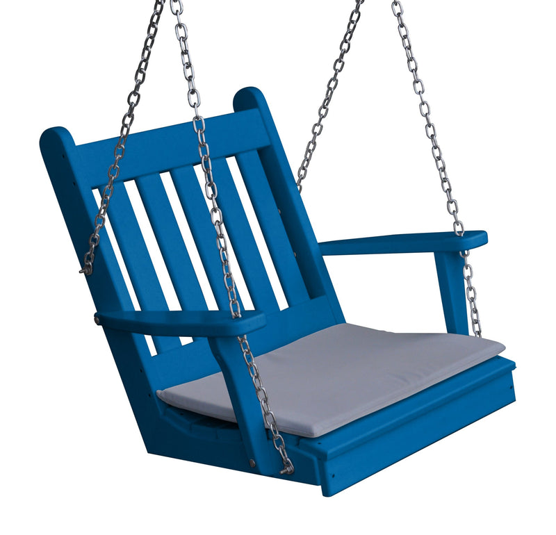 Poly Traditional English Chair Swing