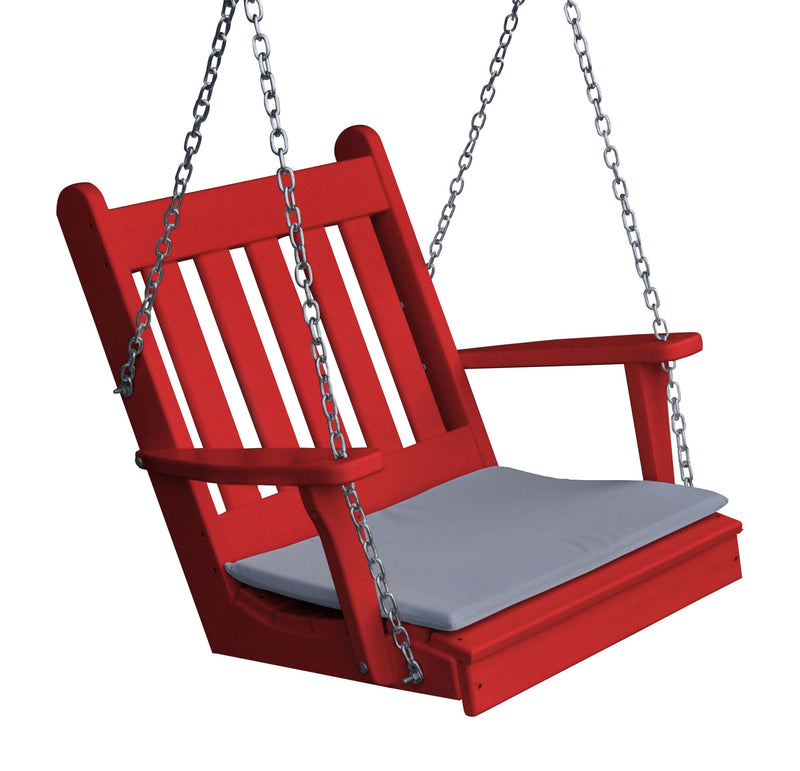 Poly Traditional English Chair Swing