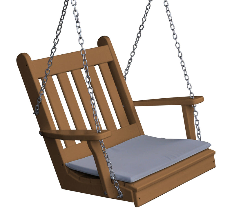 Poly Traditional English Chair Swing