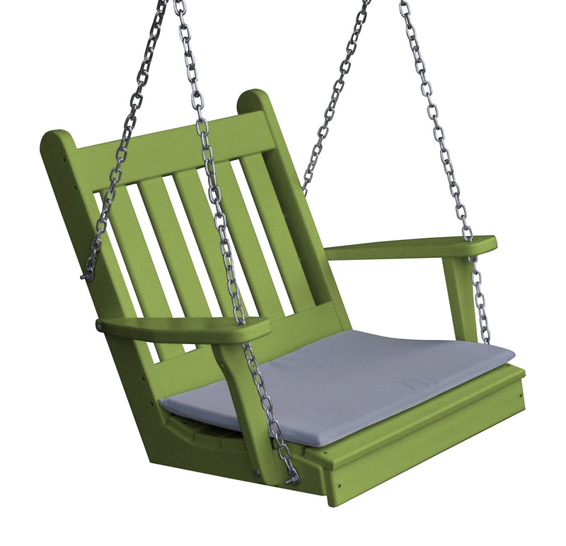 Poly Traditional English Chair Swing