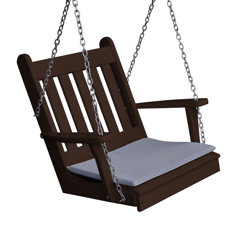 Poly Traditional English Chair Swing