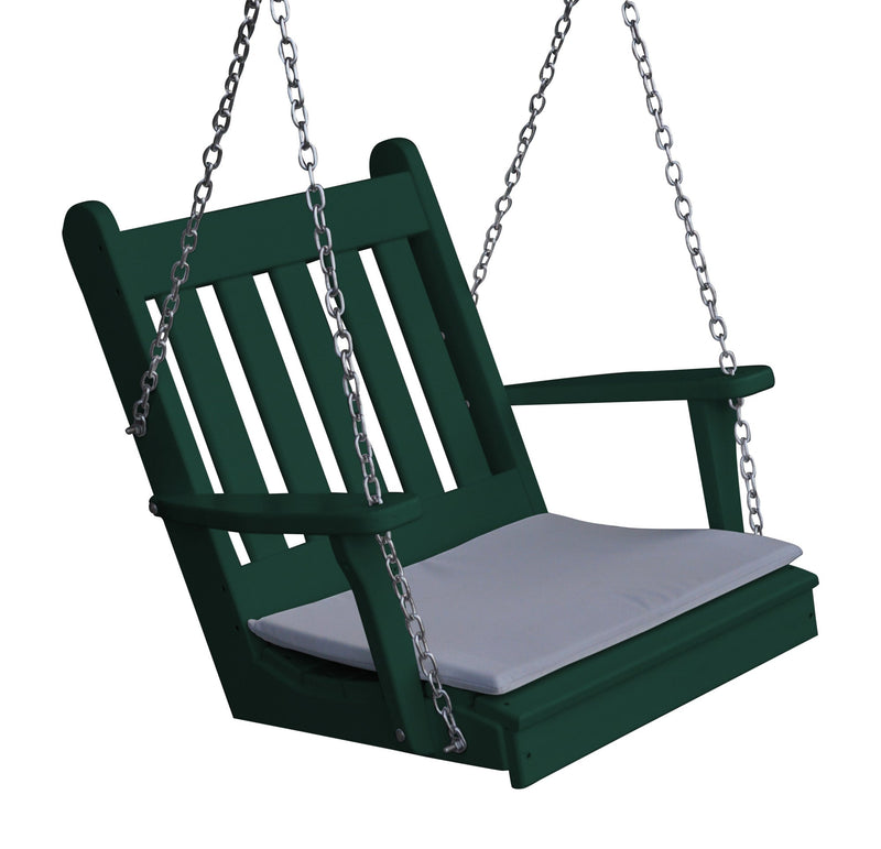 Poly Traditional English Chair Swing