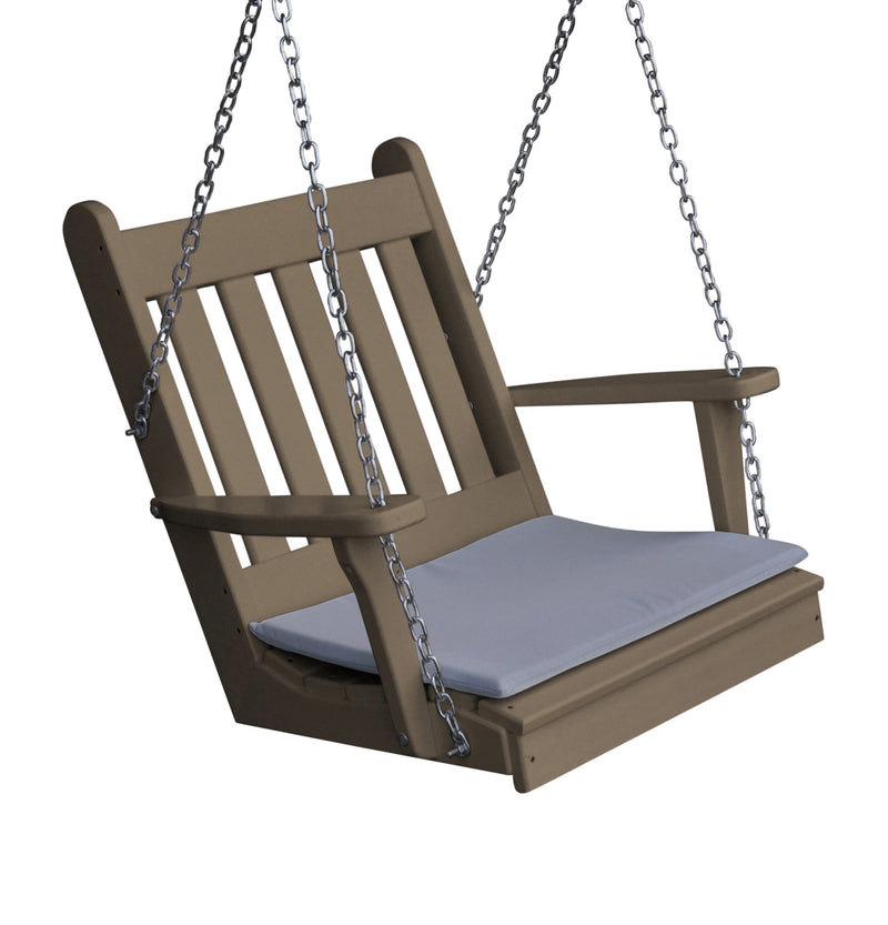 Poly Traditional English Chair Swing
