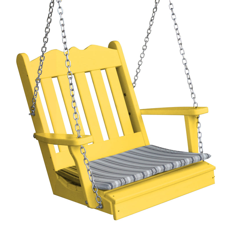 Poly Royal English Chair Swing
