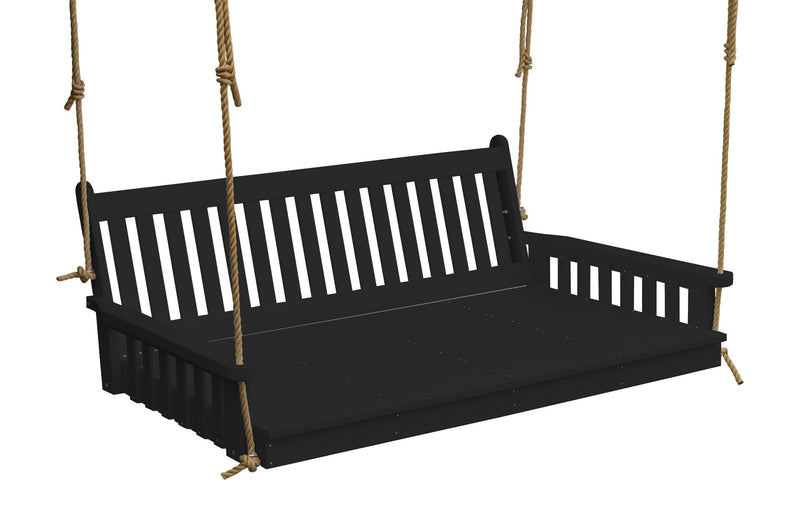 6' Poly Traditional English Swingbed