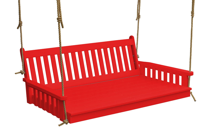 6' Poly Traditional English Swingbed