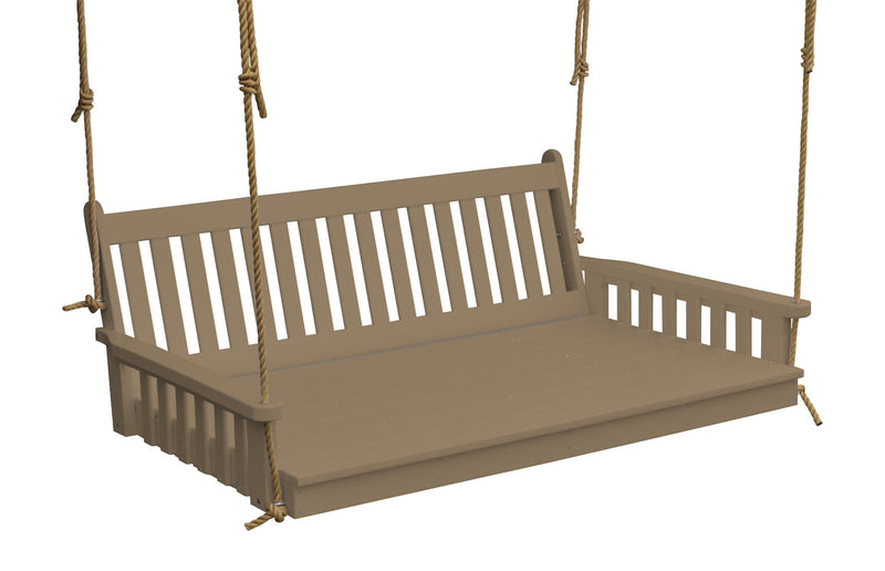 6' Poly Traditional English Swingbed