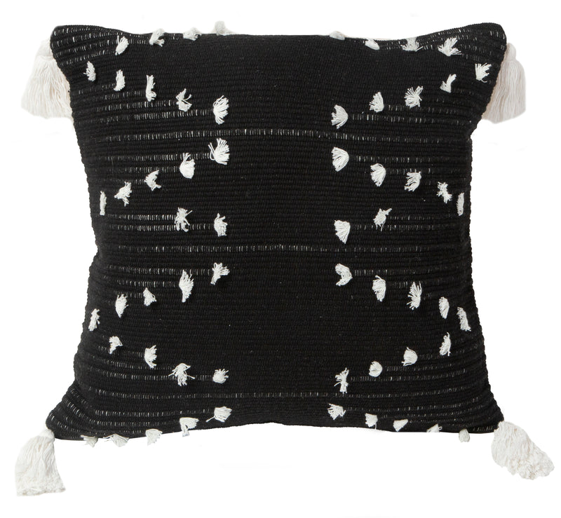 Textured Onyx Pillow