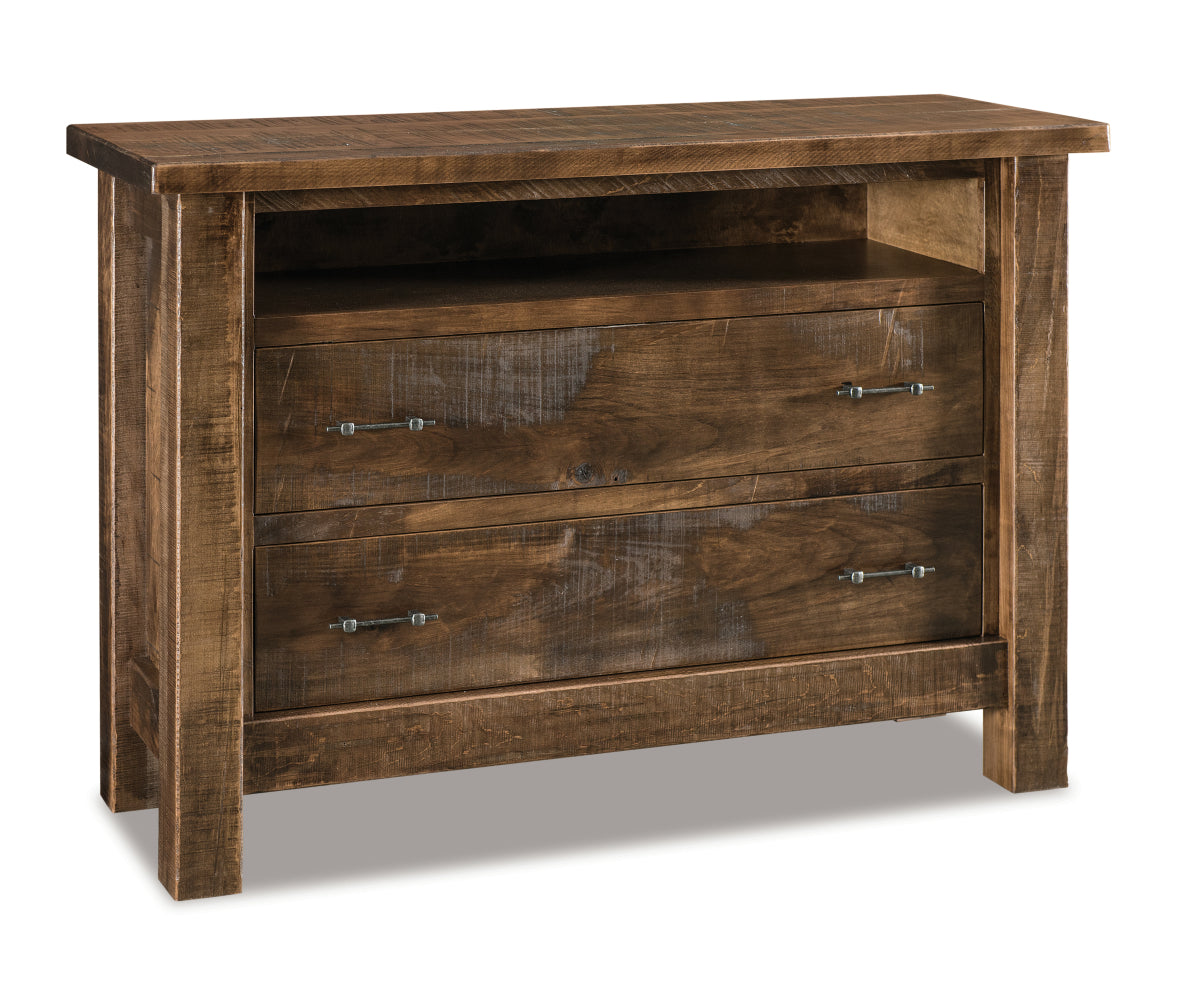 Amish Houston 2 Drawer Media Chest - Thumbnail 2