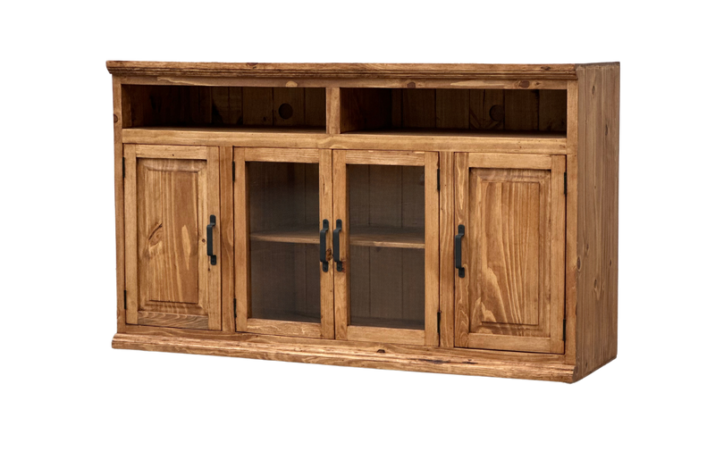Santa Cruz Rustic Entertainment Center 3 Pcs