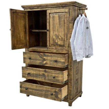 Laredo Vallet Rustic Chest in Far West