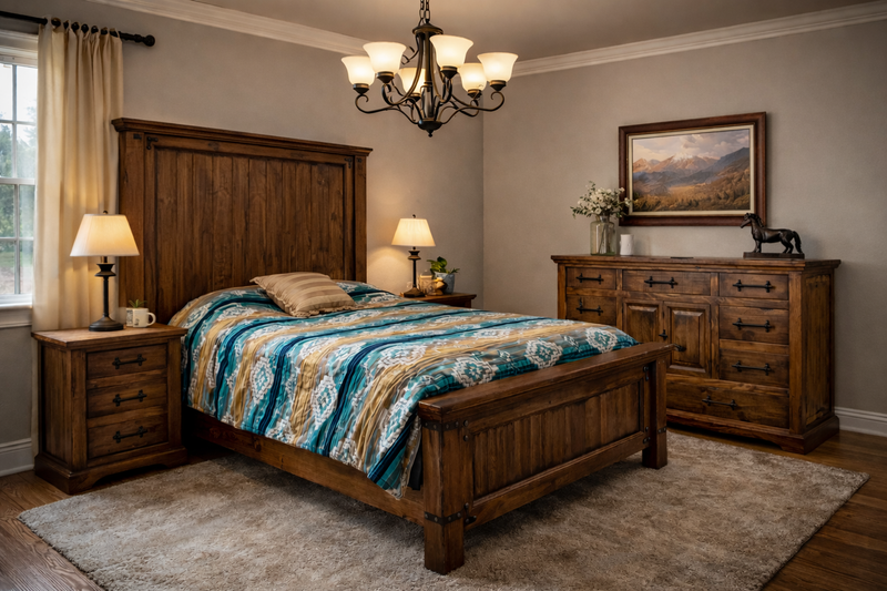 Nashville Bedroom 4 pcs Set