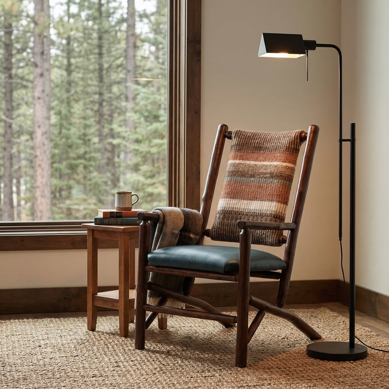 Hickory Switchback Chair