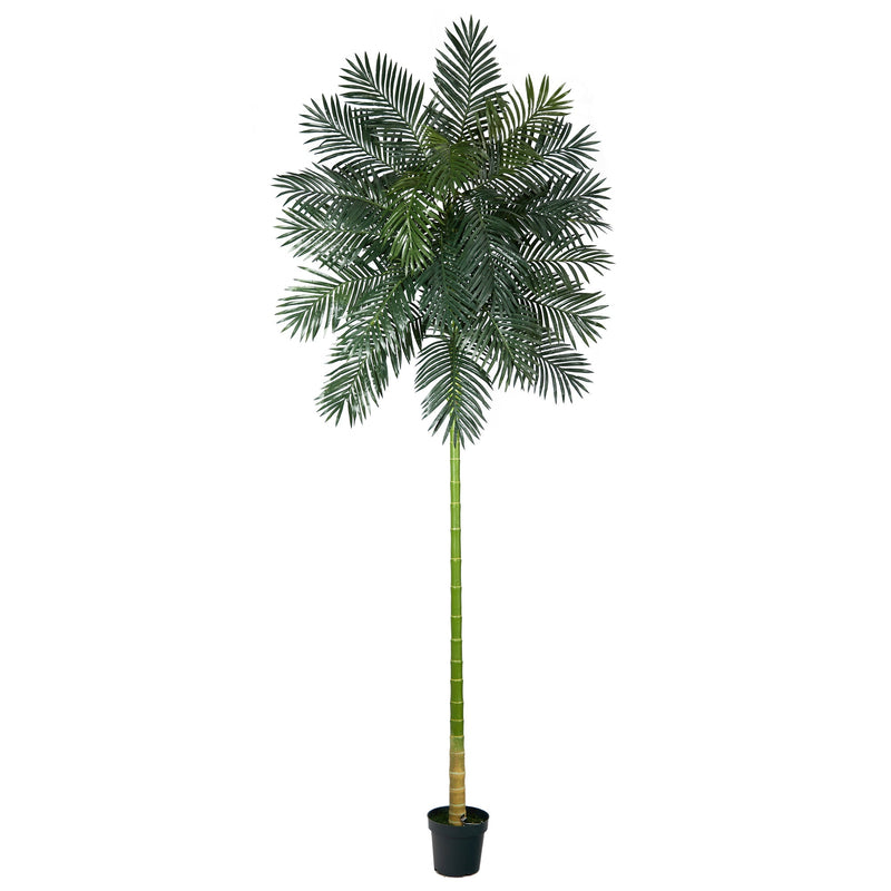 10’ Golden Cane Artificial Palm Tree by Nearly Natural