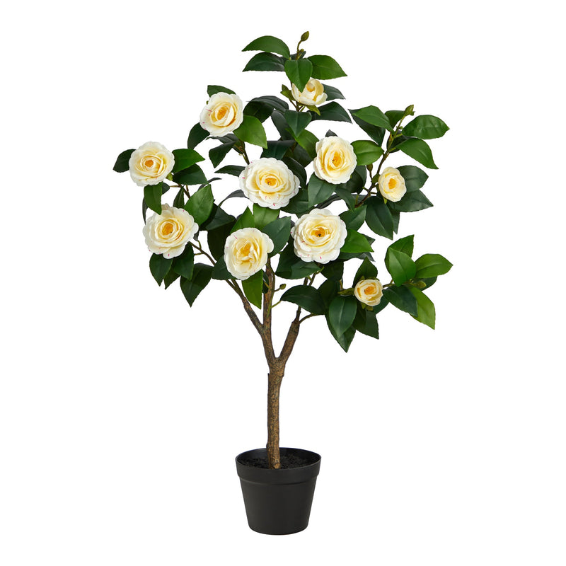 3’ Camellia Artificial Tree by Nearly Natural
