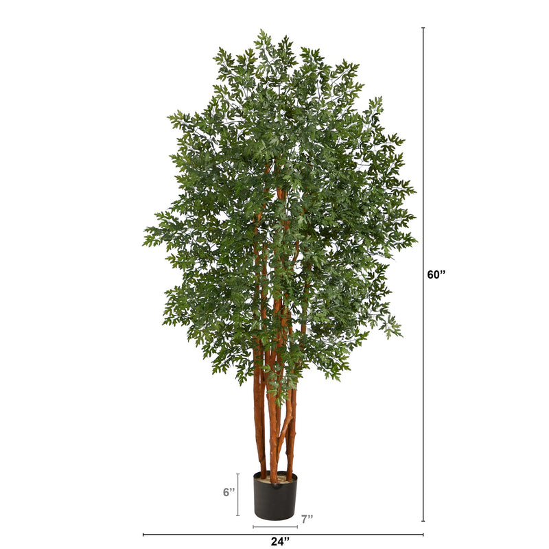 5’ Aralia Artificial Tree by Nearly Natural