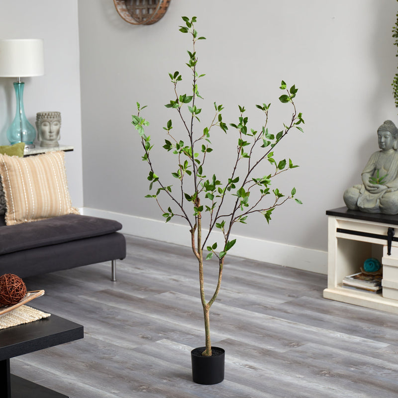 5’ Minimalist Citrus Artificial Tree by Nearly Natural