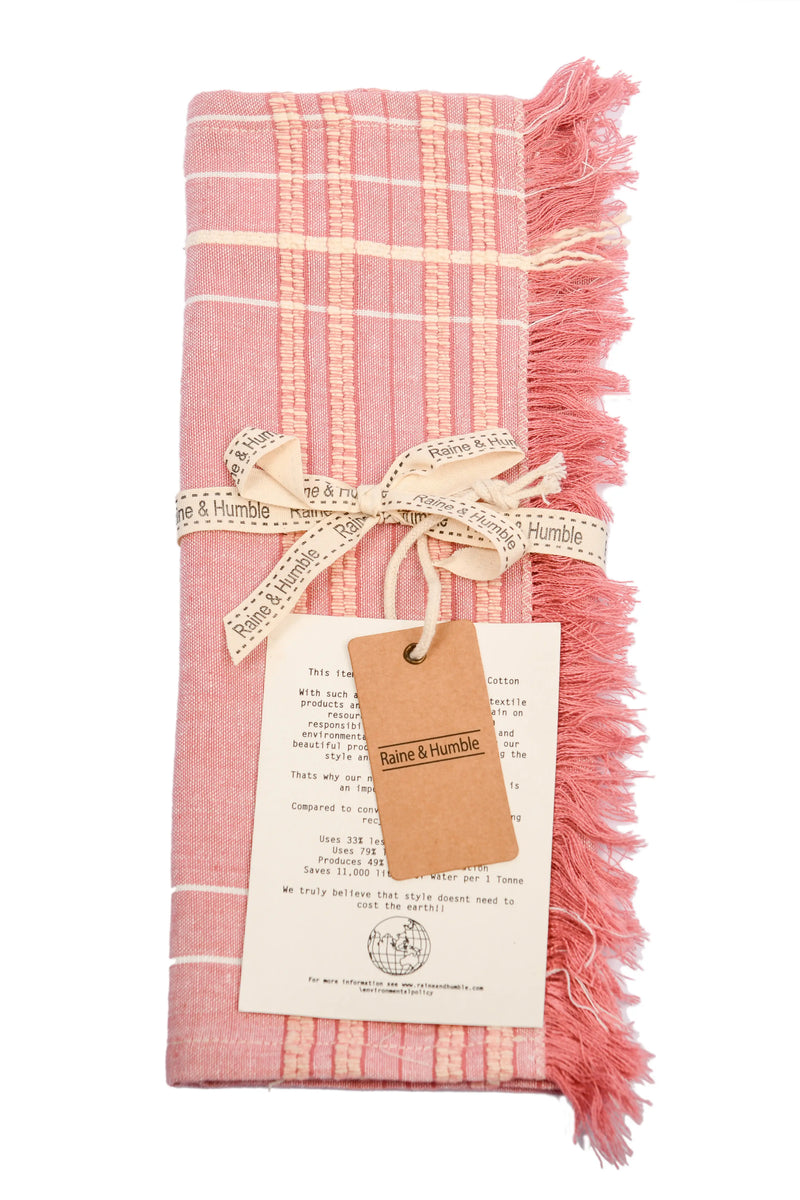 Textured Check Placemat Fig