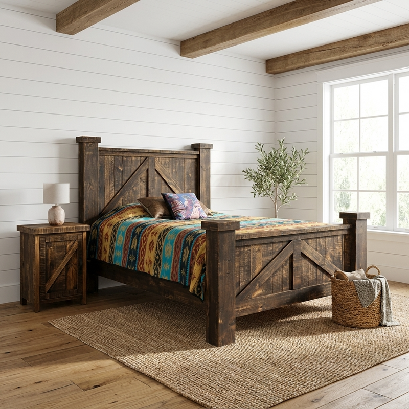 Rancho Rustic Bed