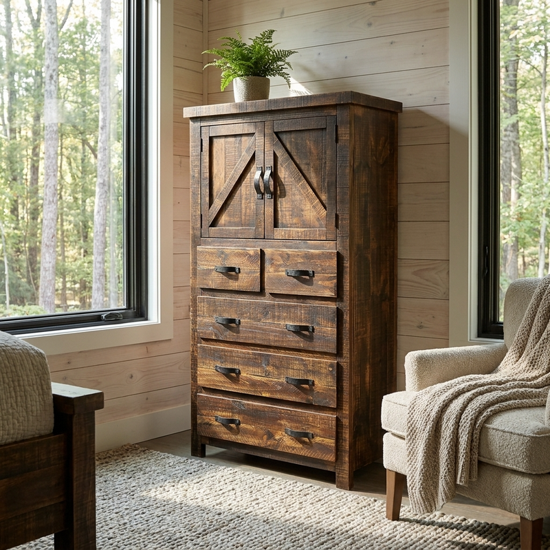 Rancho Tall Chest of Drawers