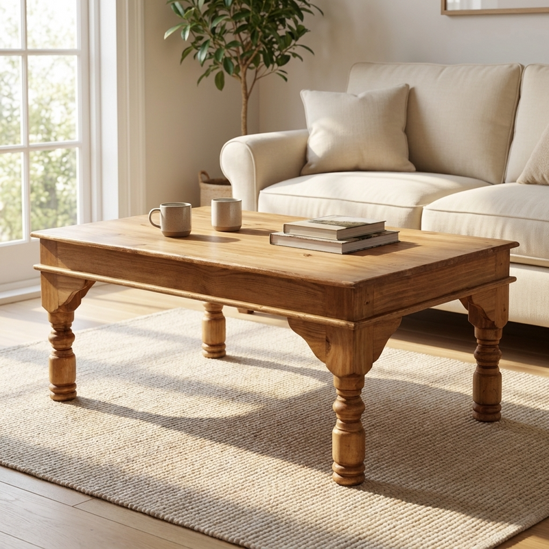 Indian Rustic Coffee Table