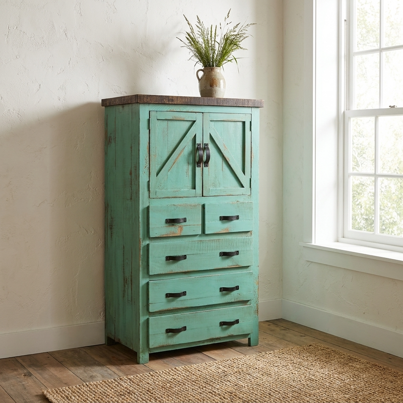 Rancho Tall Chest of Drawers in OTU